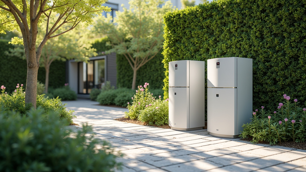 Borne de recharge installée dans un jardin à Baden, en milieu urbain