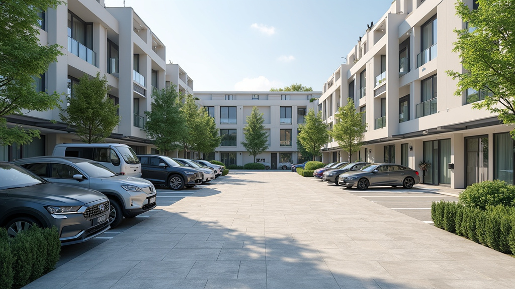 Borne de recharge installée dans un parking de copropriété à Couiza