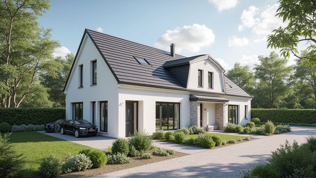 Borne de recharge installée dans une copropriété à Buchelay