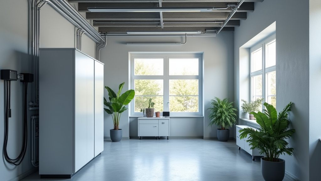 Borne de recharge installée dans une entreprise à Saint-Martin-de-Sanzay