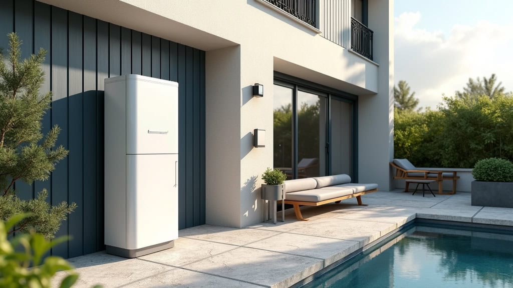 Borne de recharge installée en extérieur à Saint-André-de-l