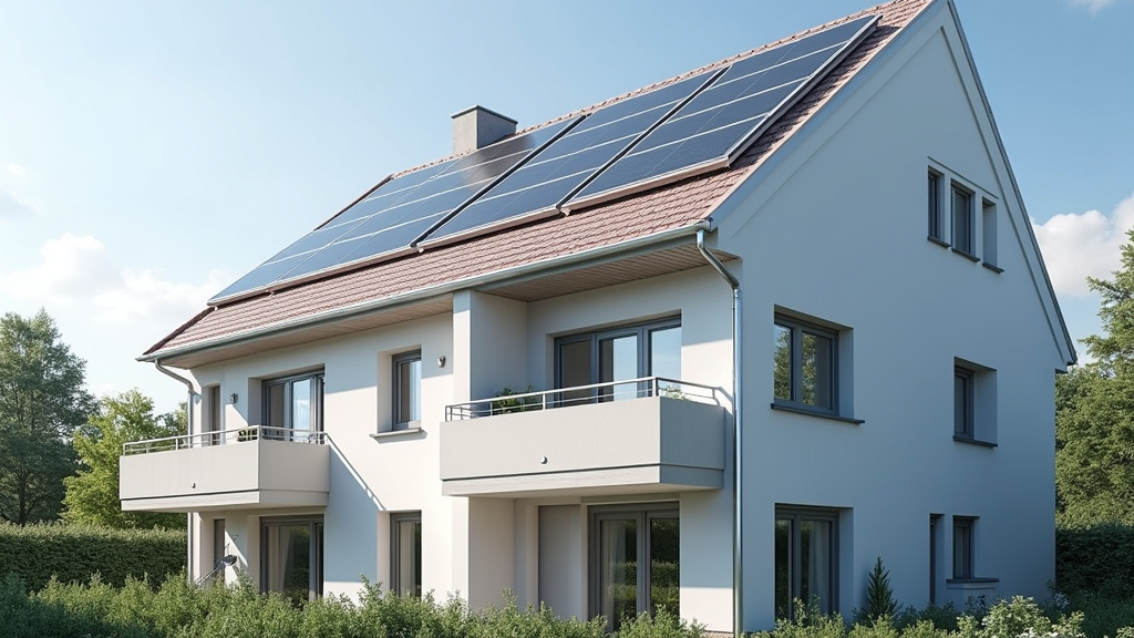 Borne de recharge installée sur la façade d