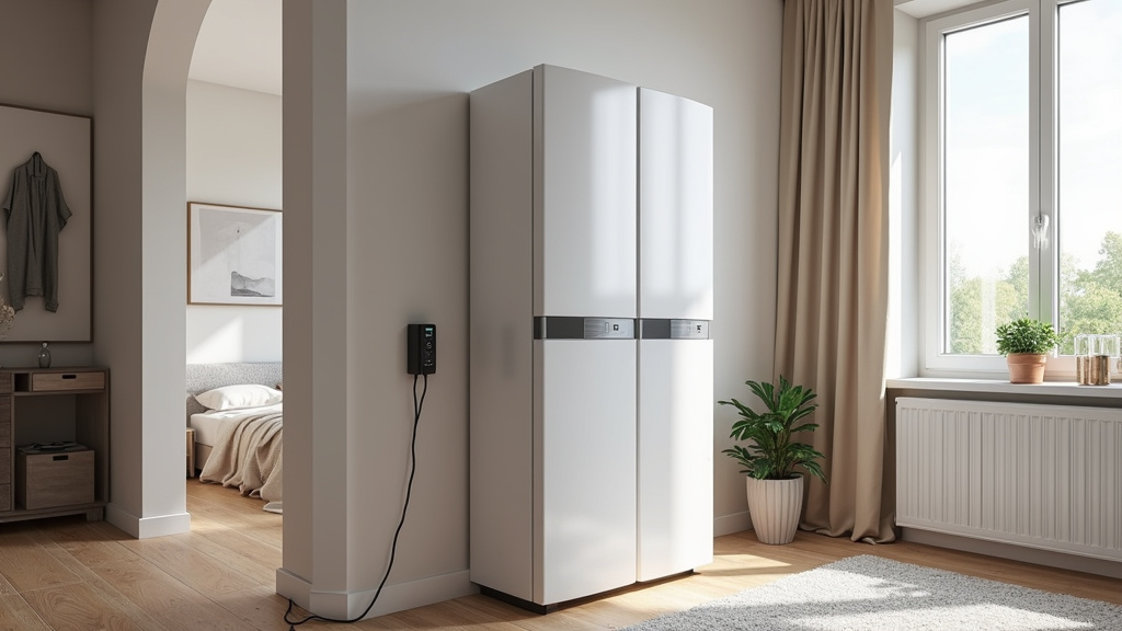 Borne de recharge partagée dans une copropriété à Saint-Fiel