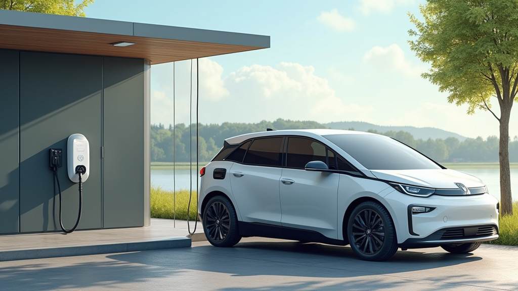 Borne de recharge pour voiture électrique installée à Dignac en 2025