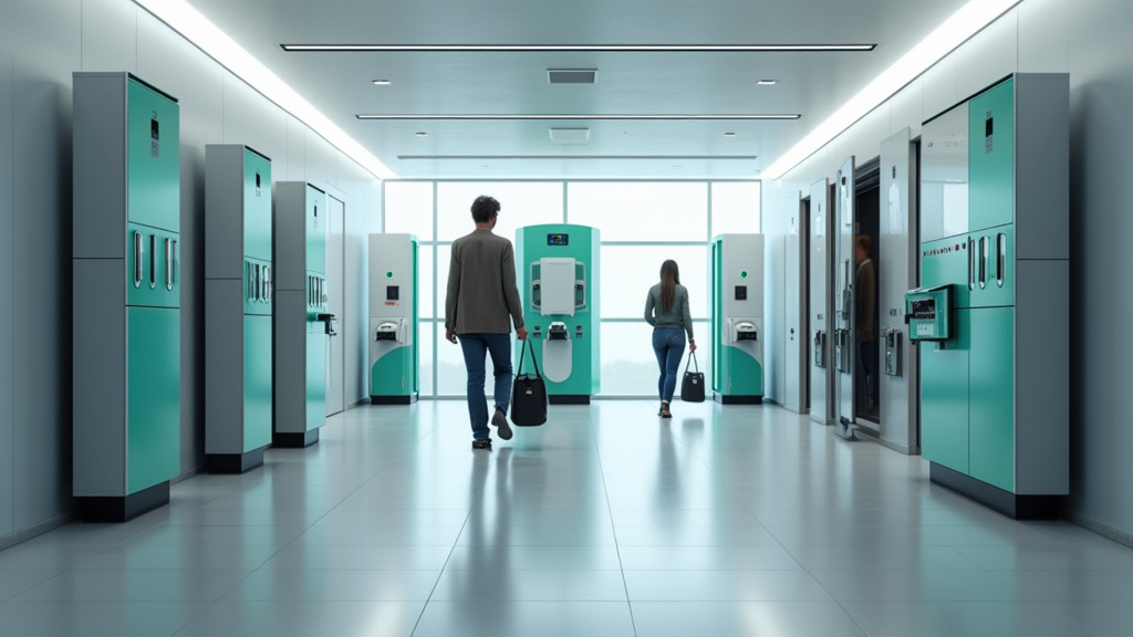 Borne de recharge publique à la zone d