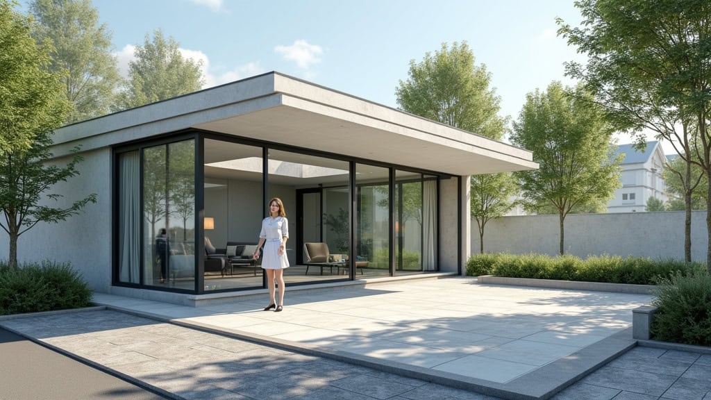 Borne de recharge publique Ecar18 située à Saint-Martin-d