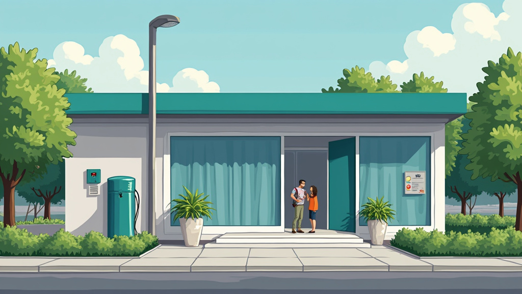 Borne de recharge publique EVzen à Nolay