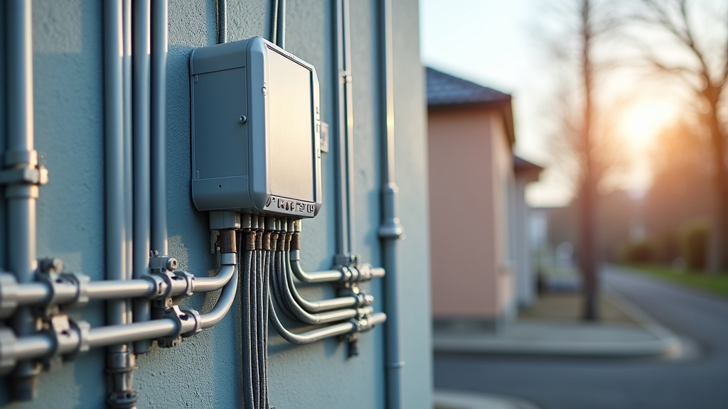 Borne électrique connectée en fonctionnement à Mandres-les-Roses