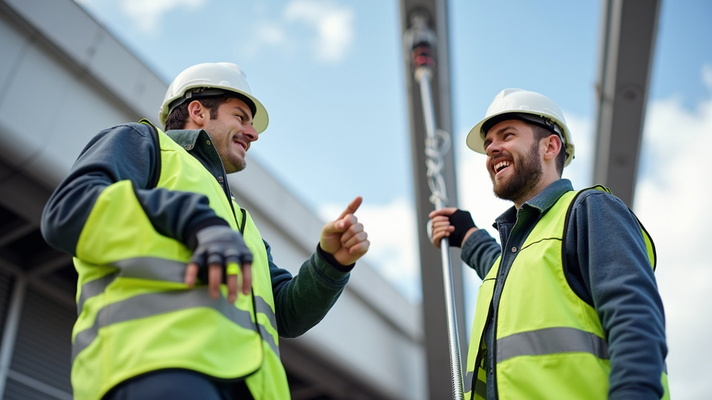 Borne électrique installée à Coincy après travaux, en situation réelle
