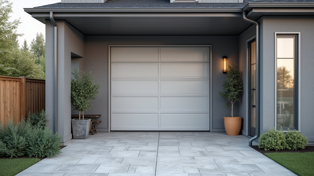 Borne électrique installée dans un garage résidentiel à Trois-Rivières