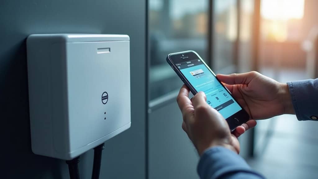 Borne électrique intelligente connectée à une application mobile à Estaires