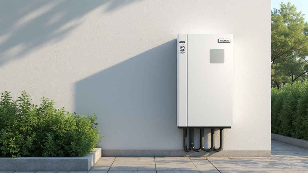 Borne murale de recharge électrique installée à Chaponost près d