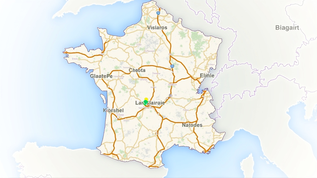 Carte des bornes de recharge publiques à Chantepie