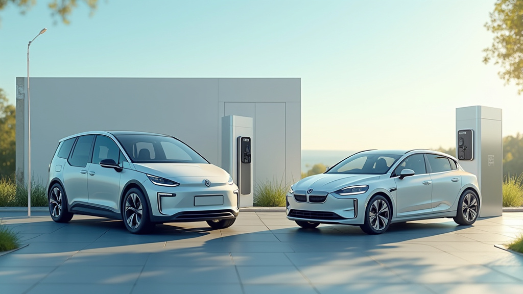 Comparaison de différentes bornes de recharge pour véhicules électriques