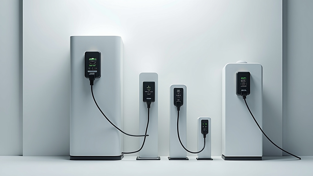 Comparaison de différents modèles de bornes de recharge électrique