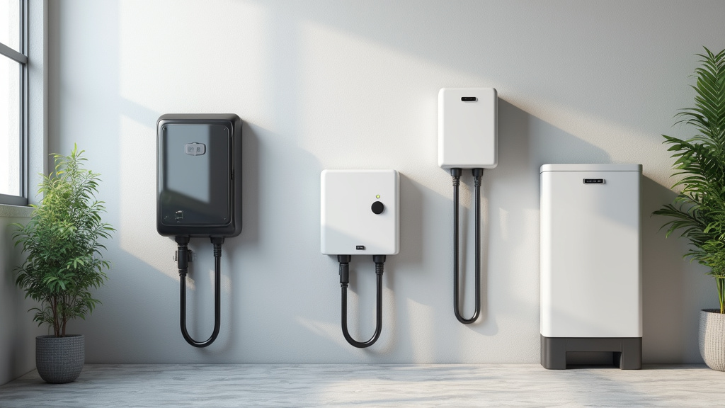 Comparaison de plusieurs modèles de bornes de recharge installées à Piennes