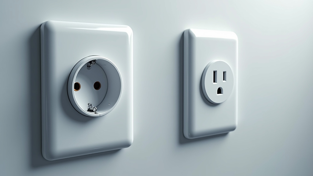 Comparaison entre une borne électrique standard et une borne intelligente connectée