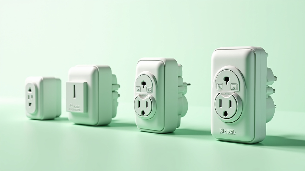 Comparaison visuelle des types de bornes électriques : prise Green