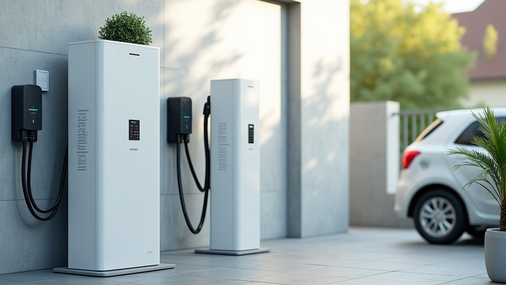 Comparatif de différentes bornes de recharge électrique posées à Sainte-Pazanne
