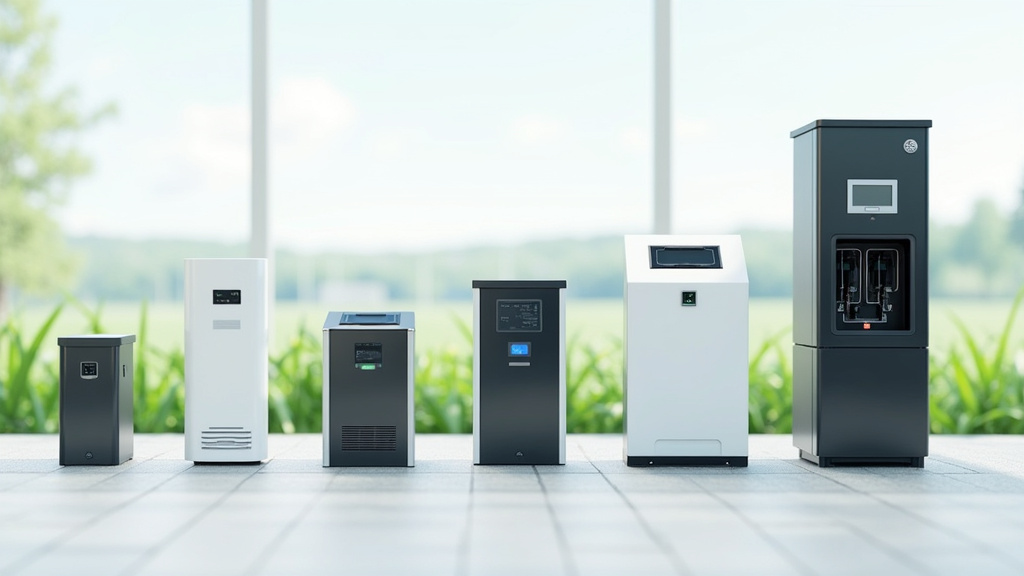 Comparatif visuel des différents modèles de bornes de recharge électrique installées à Amfreville-Saint-Amand