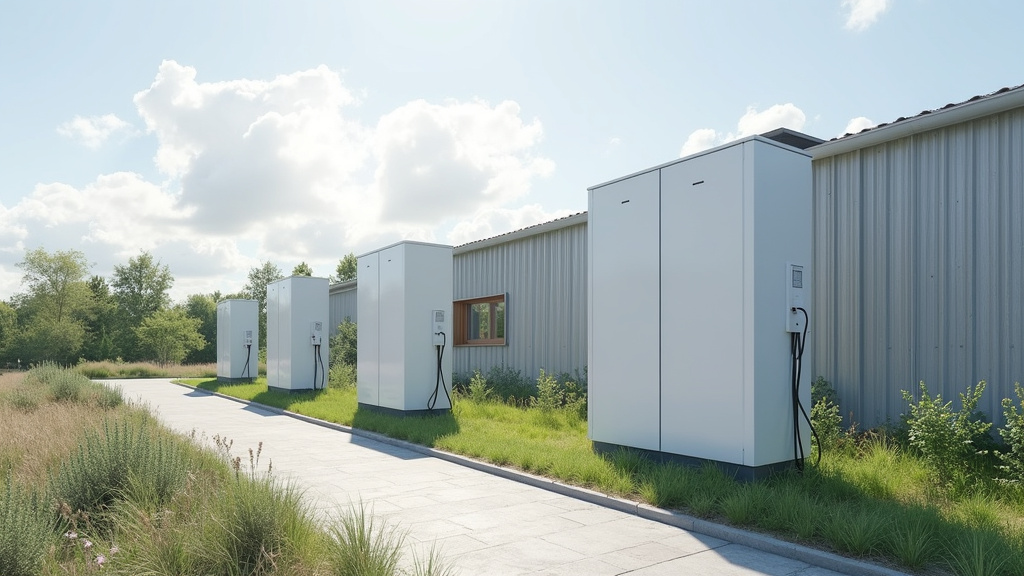 Différents modèles de bornes de recharge électrique installées à Les Eyzies