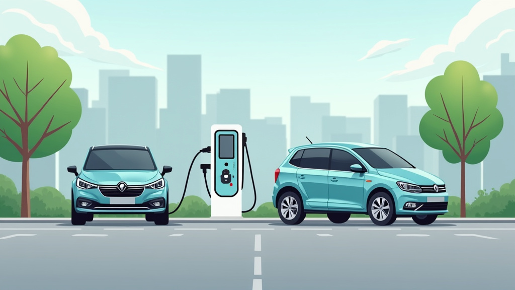 Différents modèles de bornes de recharge pour véhicules électriques à Biguglia