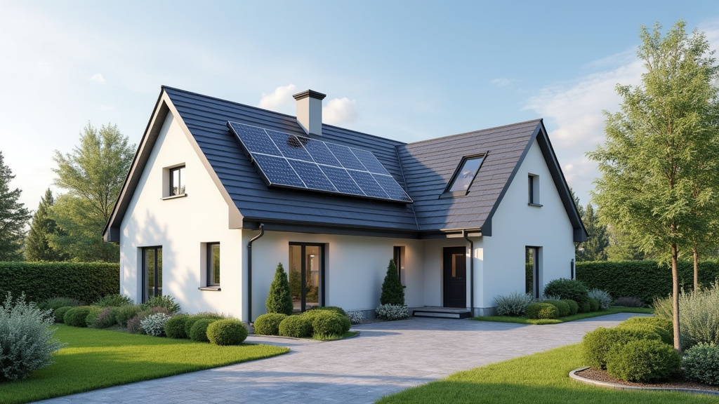 Différents types de bornes de recharge installées sur une maison à La Ville-du-Bois