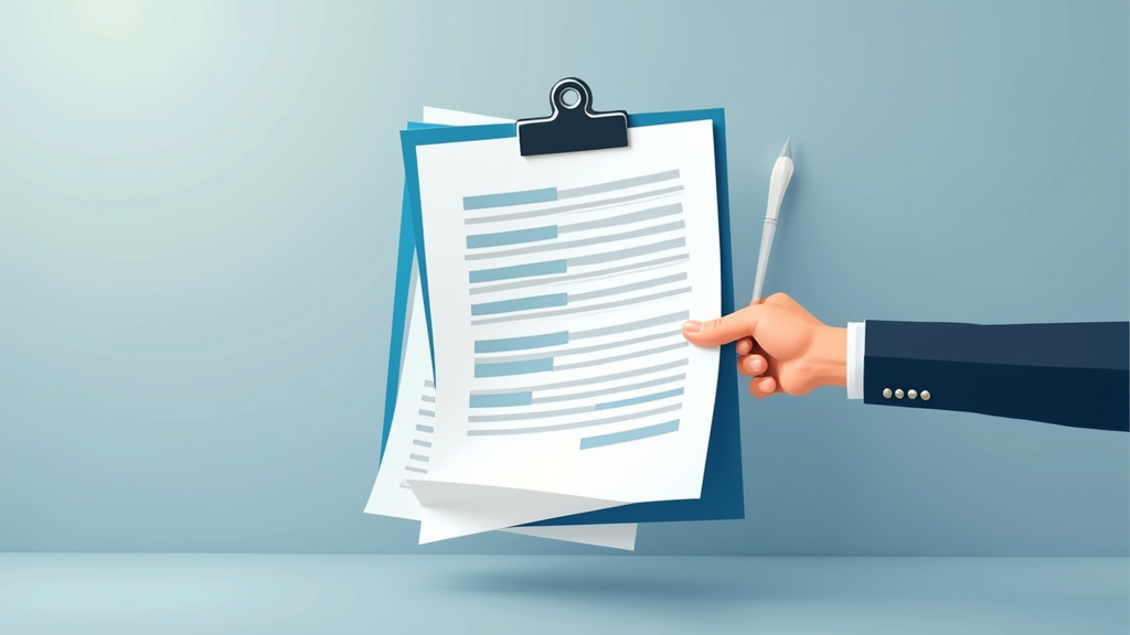 Documents administratifs pour l