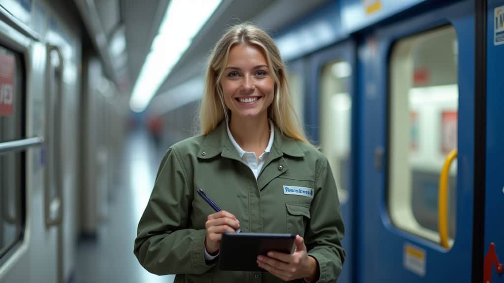 Électricien certifié IRVE en train d