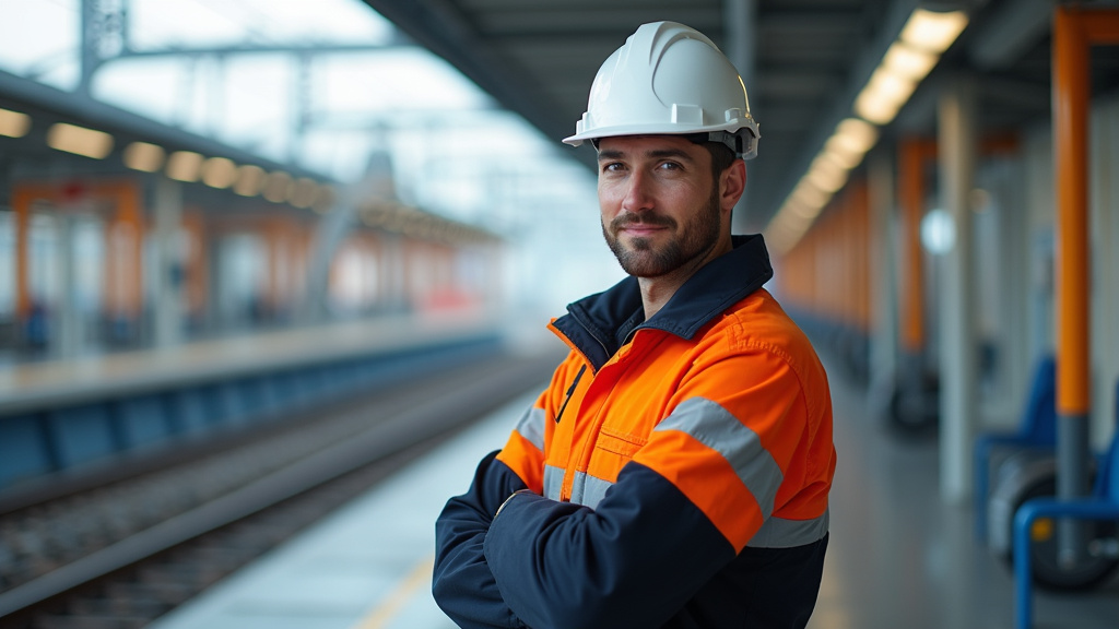 Électricien certifié IRVE en train d