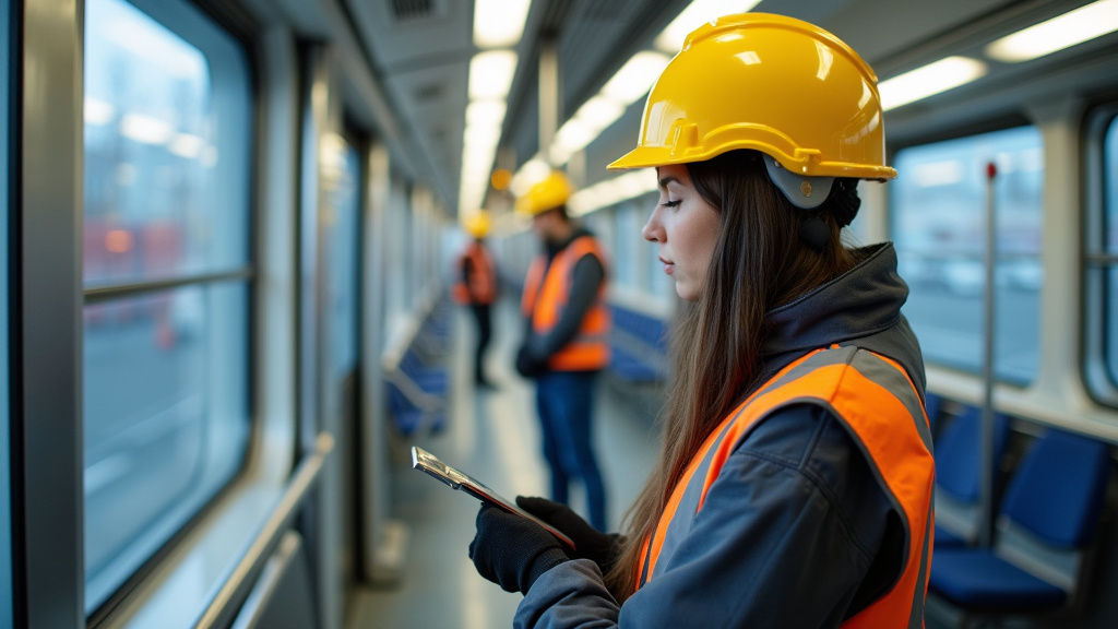 Électricien certifié IRVE en train d