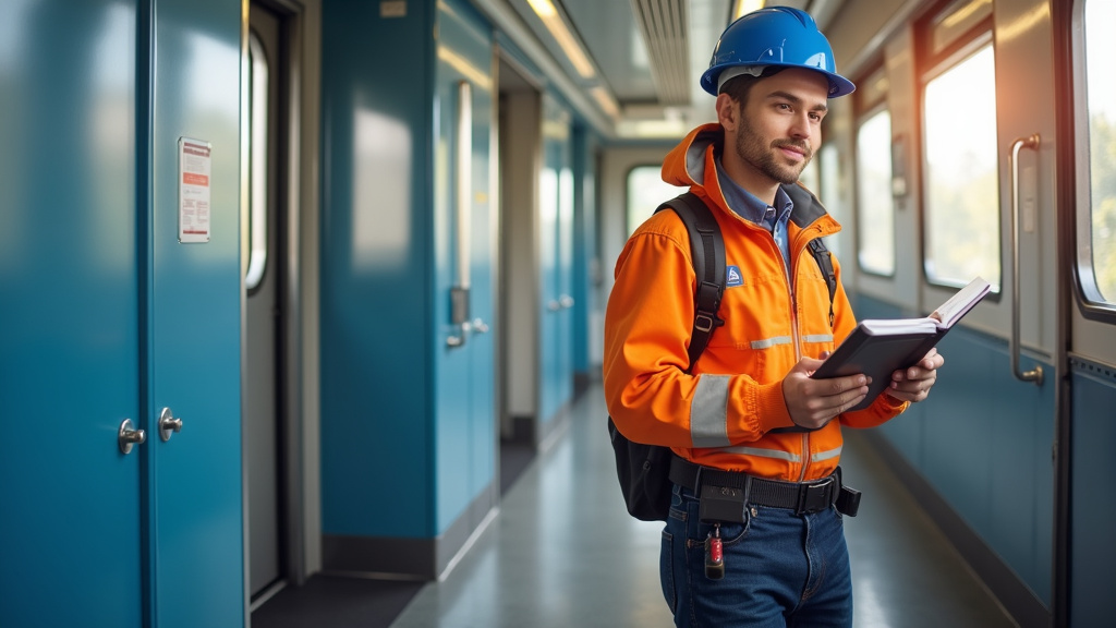 Électricien certifié IRVE en train d