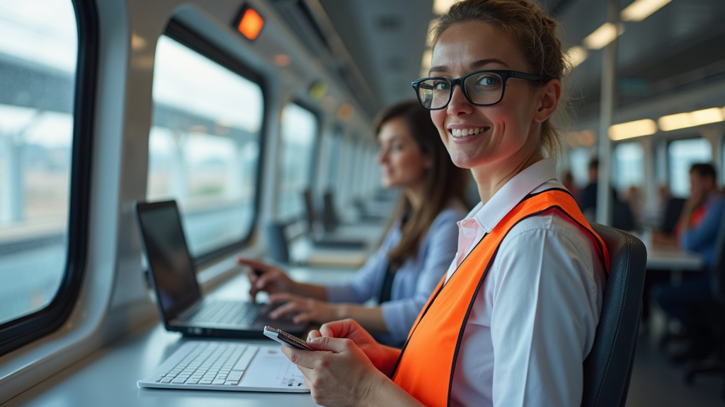 Électricien certifié IRVE en train d