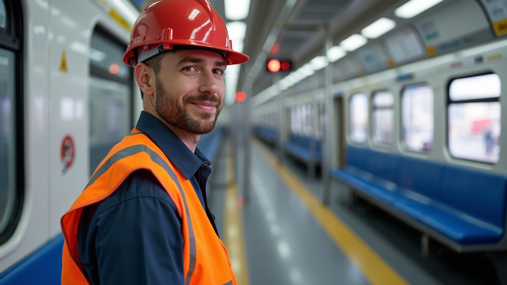 Électricien certifié IRVE en train d