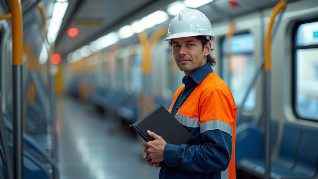 Électricien certifié IRVE en train d