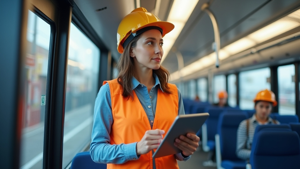 Électricien certifié IRVE en train d