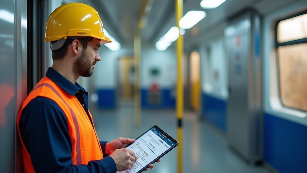 Électricien certifié IRVE en train d