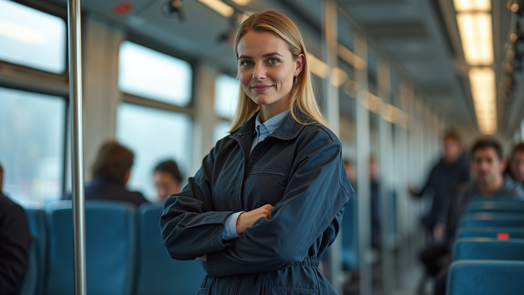 Électricien en train d