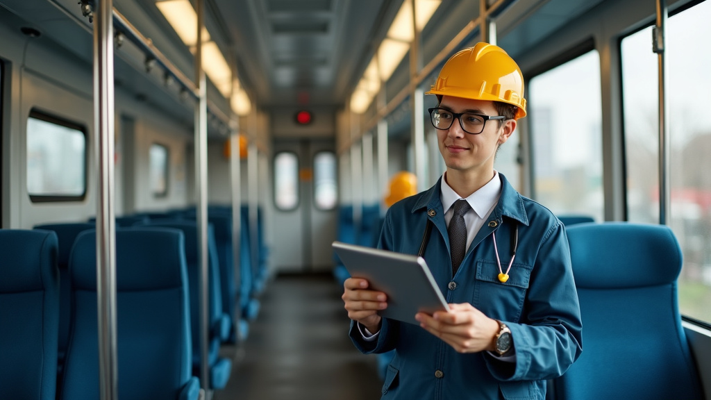 Électricien en train d