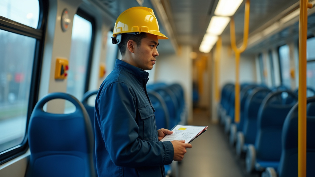 Électricien en train d