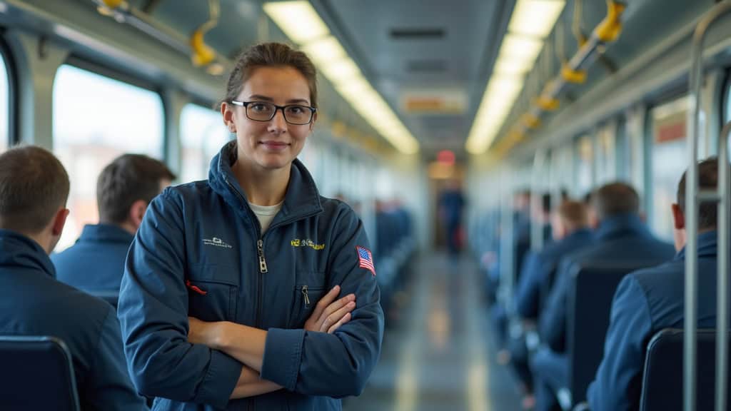 Électricien en train d