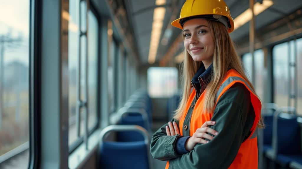 Électricien en train d