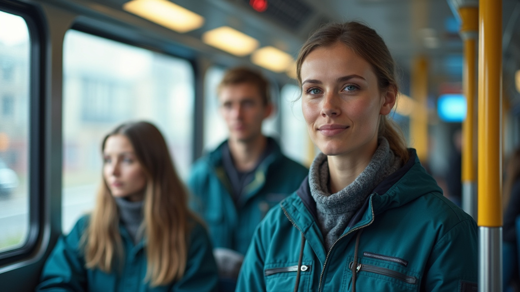 Électricien en train d
