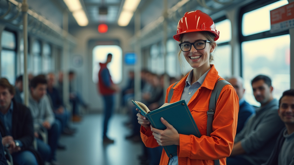 Électricien en train d