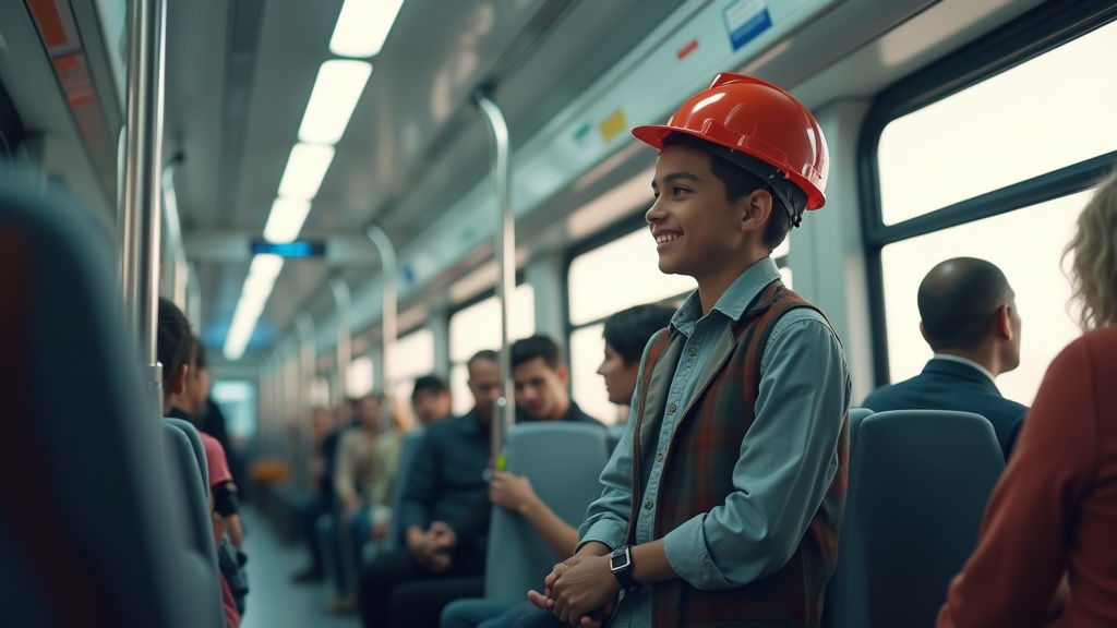 Électricien en train d