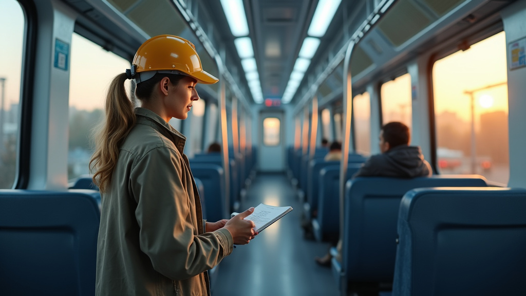 Électricien en train d