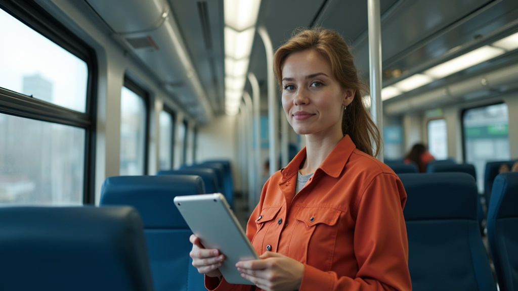 Électricien en train d