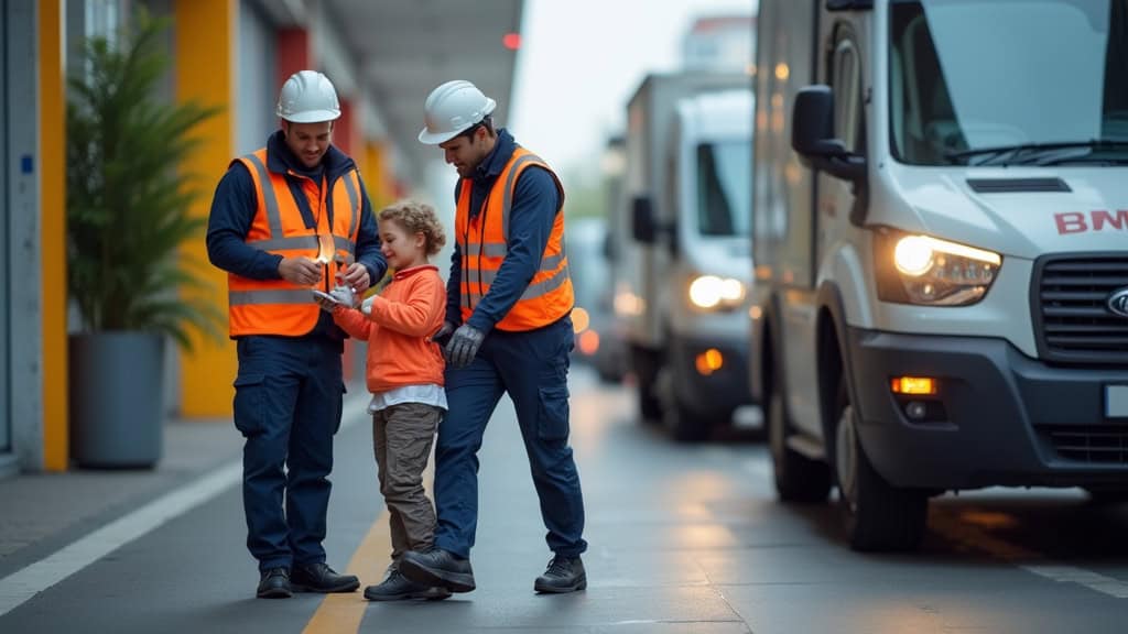 Équipe Bmtec en intervention pour l