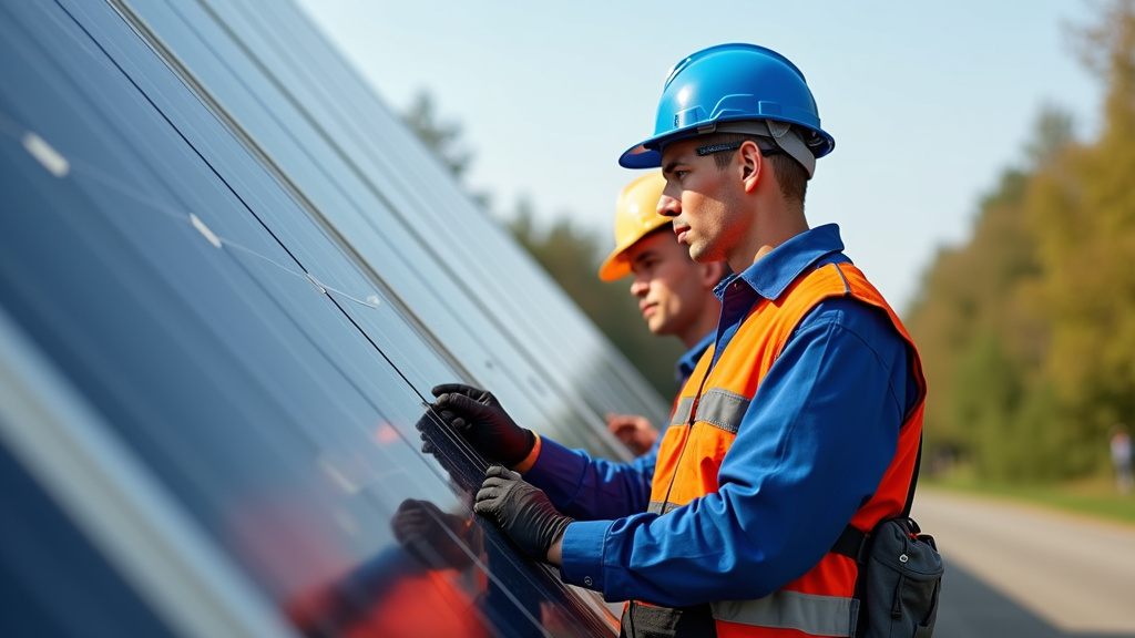 Équipe de techniciens certifiés IRVE installant une borne de recharge à Soucht, Moselle