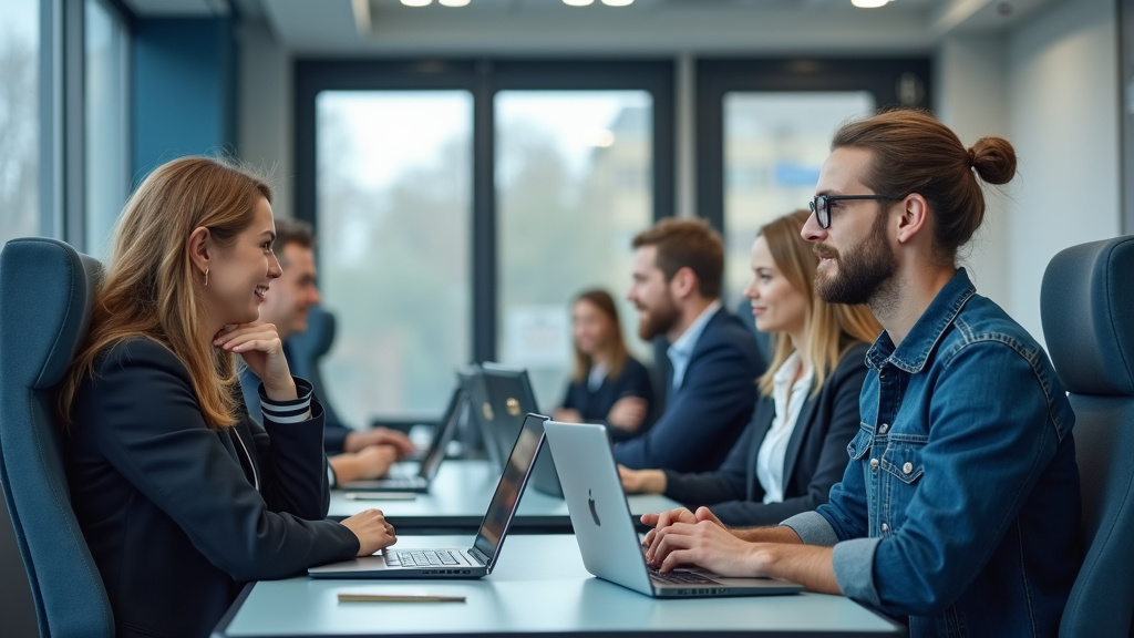 Équipe T ELEC en train d